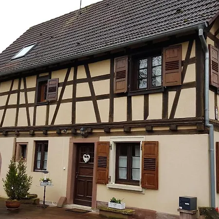 A La Petite Fontaine-plain Pied-maison Alsacienne Renovee Avec Passion-4 Pers-4nuitees Minimum Langensoultzbach